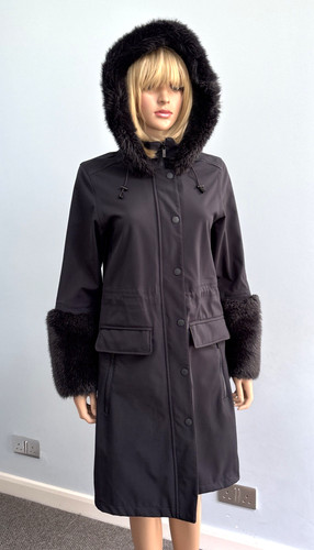 Ilse jacobsen black raincoat - ilse,